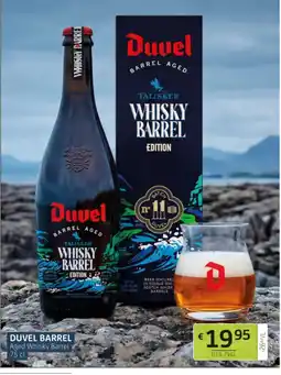 BelBev Duvel Barrel Aged Whisky Barrel aanbieding