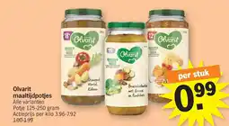 Albert Heijn Olvarit maaltijdpotjes aanbieding