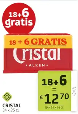 BelBev Cristal aanbieding