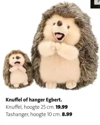 Knuffel of hanger Egbert