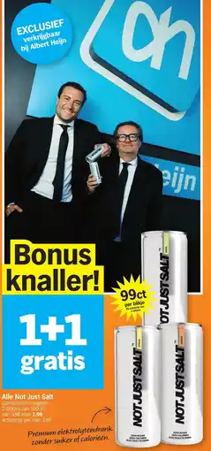 Albert Heijn Not Just Salt aanbieding