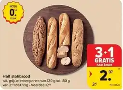 Carrefour Half stokbrood aanbieding