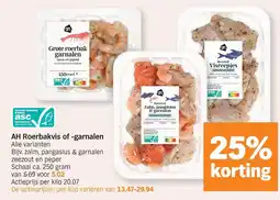Albert Heijn Roerbakvis of -garnalen aanbieding