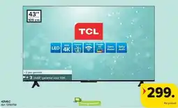 Carrefour TCL 43V6C aanbieding