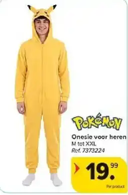 Carrefour Onesie voor heren aanbieding