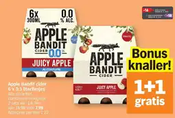 Albert Heijn Apple Bandit cider aanbieding