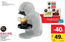 Carrefour krups espressomachine dolce gusto aanbieding