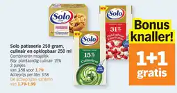 Albert Heijn Solo patisserie aanbieding