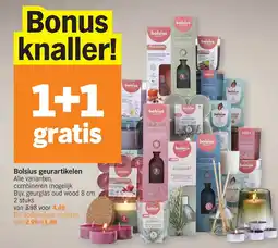 Albert Heijn Bolsius geurartikelen aanbieding