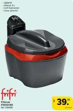 Carrefour Friteuse F3032CR2 aanbieding