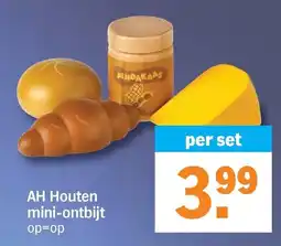 Albert Heijn AH Houten mini-ontbijt aanbieding
