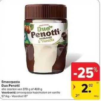 Smeerpasta Duo Penotti