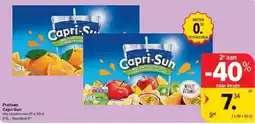 Carrefour Fruitsap Capri-Sun aanbieding