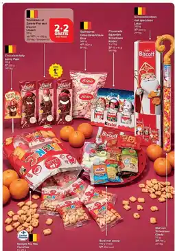 Carrefour Sinterklaas of Zwarte Piet met kleuren Libert aanbieding