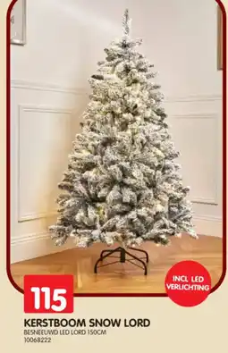 Yess kerstboom snow lord aanbieding