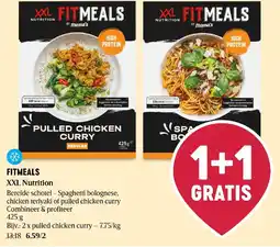 Delhaize Fitmeals xxl nutrition aanbieding