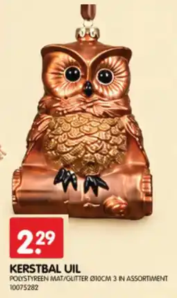 Yess Kerstbal uil aanbieding