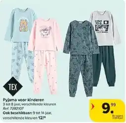 Carrefour Pyjama voor kinderen aanbieding