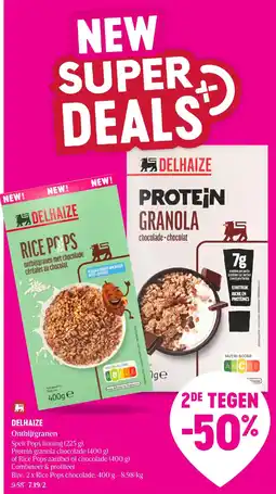 Delhaize Delhaize ontbijtgranen aanbieding