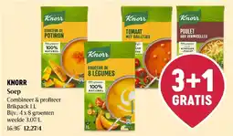 Delhaize Knorr Soep aanbieding
