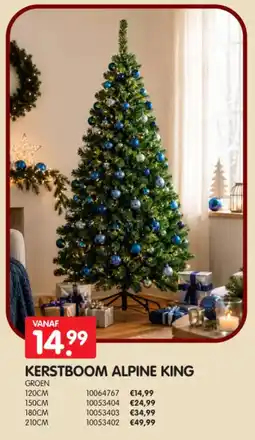 Yess Kerstboom Alpine King aanbieding