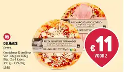 Delhaize Pizza aanbieding