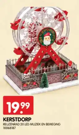 Yess kerstdorp reuzenrad aanbieding