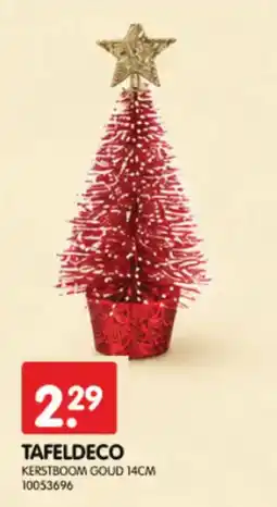 Yess Tafeldeco kerstboom aanbieding