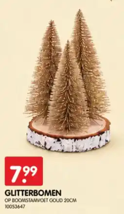 Yess Glitterbomen aanbieding