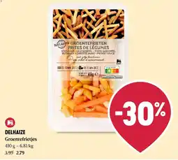 Delhaize Groentefrietjes aanbieding