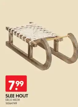 Yess Slee hout aanbieding