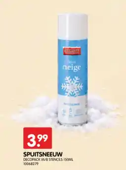 Yess Spuitsneeuw aanbieding