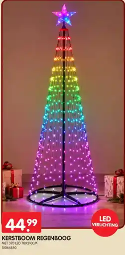Yess kerstboom regenboog aanbieding
