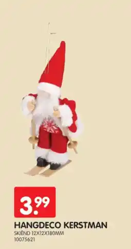 Yess Hangdeco kerstman aanbieding