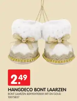 Yess Hangdeco bont laarzen aanbieding