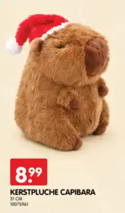 Yess kerstpluche capibara aanbieding