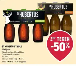 Delhaize St Hubertus triple aanbieding