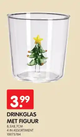 Yess Drinkglas met figuur aanbieding