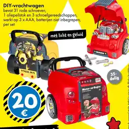 TEDi DIY-vrachtwagen aanbieding