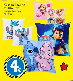 TEDi Kussen licentie aanbieding