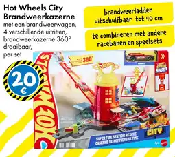 TEDi Hot Wheels City Brandweerkazerne aanbieding