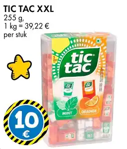 TEDi Tic Tac XXL aanbieding