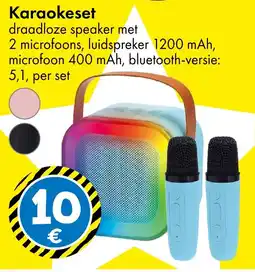 TEDi Karaokeset aanbieding