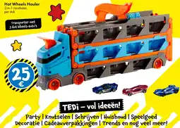 TEDi Hot Wheels Hauler aanbieding
