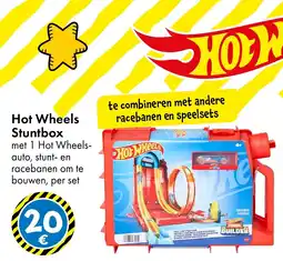 TEDi Hot Wheels Stuntbox aanbieding