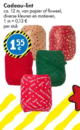 TEDi Cadeau-lint aanbieding