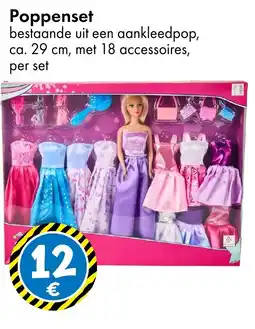 TEDi Poppenset aanbieding