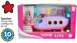 TEDi Speelset met een klein speelfiguurtje aanbieding