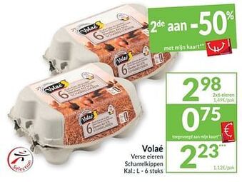 Intermarché Volaé verse eieren scharrelkippen aanbieding