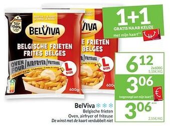 Intermarché Belviva belgische frieten aanbieding